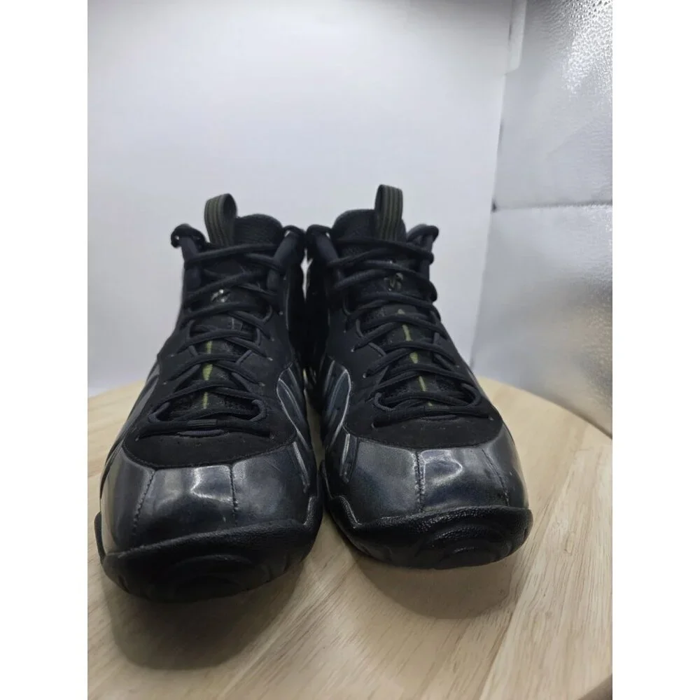 Size 7.5 - Nike Little‎ Posite One Mid Legion Green (644791-301) GS 6Y - Picture 2 of 7